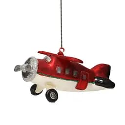 Ялинкова прикраса "Ретро-літак Санти" 10,2*11,7*5,4 см, YQ1420604