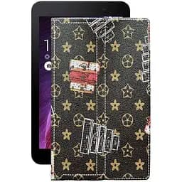 Чохол StatusCASE з екошкіри для планшету Asus MeMO Pad 7 ME70CX-1A036A Луі-Вітон-коричневий