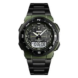 Чоловічий наручний годинник 1370AG Army Green Skmei acs0030790