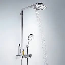 Душова система Hansgrohe Raindance Select E 300 3Jet з термостатом ShowerTablet 27127000, Хром - мініатюра 2