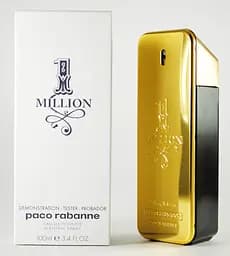 Оригинал Paco Rabanne 1 Million 100 мл ТЕСТЕР туалетная вода