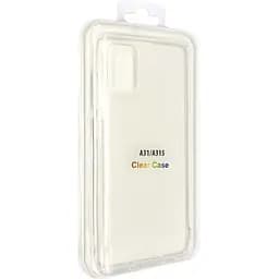 Чохол-накладка Molan Cano Silicone Jelly Glitter Clear Case для Samsung Galaxy A31 (SM-A315) (clear) - мініатюра 3