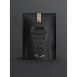 Менструальна чаша gcup gvibe, s, чорна, 6 х 3,5 см - мініатюра 10
