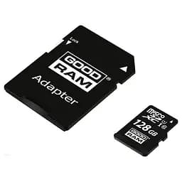 Карта памяти GoodRam 128GB microSDXC UHS-I Class 10 + SD-adapter (M1AA-1280R12)