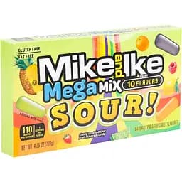 Драже Mike and Ike Mega Mix Sour кислі 120 г