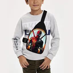 Сумка через плечо детская Человек-паук 29х17 см сумка слинг для мальчика (02262)