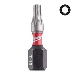 Біта SHOCKWAVE MILWAUKEE, TX15, 25мм, (25 шт), пластикова коробка - мініатюра 3