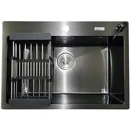 Кухонна мийка Romzha Arta U-600S BL