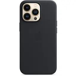 Чохол Leather Case з MagSafe для Apple iPhone 13 Pro Midnight (MM1H3) [61209] - мініатюра 3