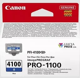 Картридж струменевий PFI-4100 imagePROGRAF PRO-1100 Blue Canon teh0015060