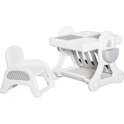 Дитячий комплект Mealux Robin (KD-F051 White / Grey)