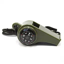 Свисток з компасом і термометром Solve Olive (KT6008914)