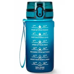 Пляшка для води 4FIZJO спортивна 500 мл 4FJ0629 Sky Blue/Blue (P-5905973400732)