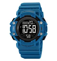 Годинник чоловічий спортивний наручний Skmei 2195 (Синій)