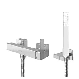 Смеситель для душа Kohlman Excelent chrome настенный KPL-QW120H Хром