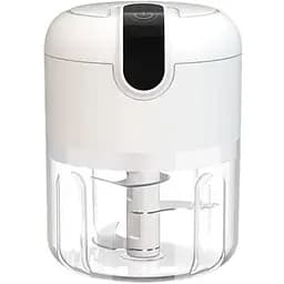 Портативный USB измельчитель для овощей и специй мини-блендер с двумя ножами для смузи фруктов и сока