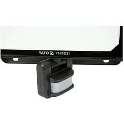 Прожектор Yato SMD LED датчик руху 50 Вт 230 В 4750 лм 75 діодів чорний (YT-818291) - мініатюра 4