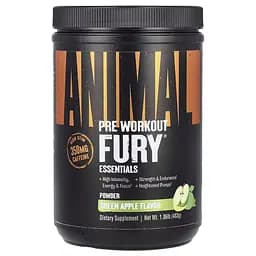 Передтренувальний комплекс Universal Nutrition Animal Fury Зелене яблуко 30 порцій 483 г