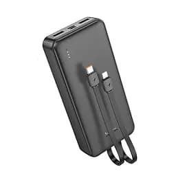 Зовнішній акумулятор Hoco J118A Speed ​​energy з вбудованим кабелем 20000mAh - мініатюра 3