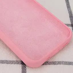 Чохол Silicone Case Full Protective (AA) NO LOGO для Apple iPhone 16 Plus (6.7) Рожевий / Light pink - мініатюра 2