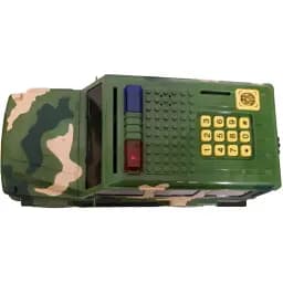 Машинка-скарбничка дитяча Bodyguard Гелендваген сейф з кодовим замком Camouflage Green (tdd043) - мініатюра 4