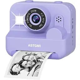 Детская селфи-камера с мгновенной печатью для мальчиков и девочек 1080P HD с бумагой для печати и картой 32 ГБ