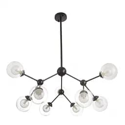 Люстра Brille молекула в спальне G9 40W BK (BL-778S/9)