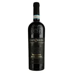 Уцінка. Вино Emporium Primitivo Di Manduria DOC Puglia, червоне, сухе, 0,75 л 