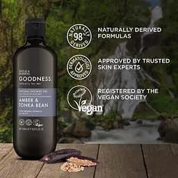 Гель для душу Baylis & Harding Goodness Amber & Tonka Bean 500 мл - мініатюра 3