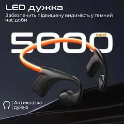 Навушники Promate RippleGlow Black (rippleglow.black) - мініатюра 5