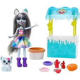 Набор кукол Enchantimals Магазинчик с вафлями Хаски Хавни (GJX37)