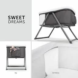 Дитяче ліжечко Hauck Dreamer Grey - мініатюра 12