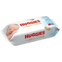 Вологі серветки Huggies Extra Care Sensitive 56 шт. - мініатюра 2