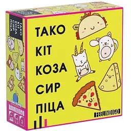 Настольная игра Feelindigo Тако Кот Коза Сыр Пицца (Taco Cat Goat Cheese Pizza) (FI20032)