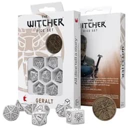 Набор кубиков The Witcher Dice Set. Geralt - The White Wolf , 7 шт. (SWGE01)