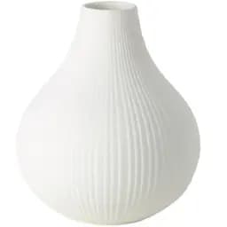 Ваза Ardesto Lucca 16.5х19.5 см белая (AR3814W)