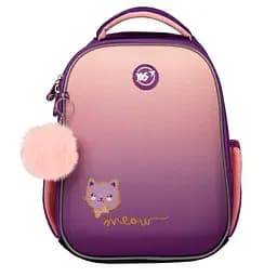 Рюкзак шкільний каркасний Yes Happy Kitty H-100 - мініатюра 3