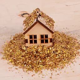 Снег искусственный Novogod'ko 80 г золотой (974180)