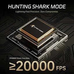 Ігрова бездротова мишка Attack Shark R11 Ultra / Три режими підключення / 42 000 DPI / Cенсор PixArt PAW3950MAX / Black - мініатюра 5