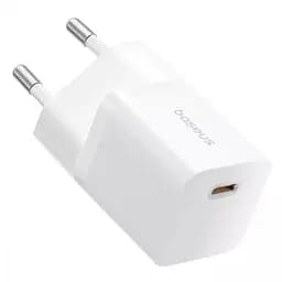 МЗП Baseus GaN5 Fast Charger (mini) PD25W (1USB-C) (P10110909213-00) Moon White - мініатюра 4