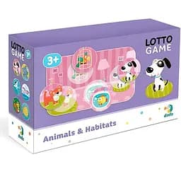 Лото DoDo Тварини і їх місця проживання 300 196