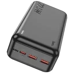 Батарея універсальна HOCO 30000mAh Astute 22.5W PD QC Black (J101B / 714732) - мініатюра 2