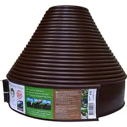 Садовая бордюрная лента Экобордюр Оптимальная коричневая 20 м (10705389)