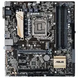 Материнская плата ASUS H170M-Plus (H170M-Plus) (Socket 1151, Intel H170, Micro-ATX) Б/у