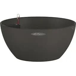 Вазон Lechuza Cubeto Stone 30 графитово-черный (13832)