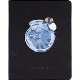 Щоденник шкільний Yes Aquacat PU інтегральний А5 40 аркушів (911399)