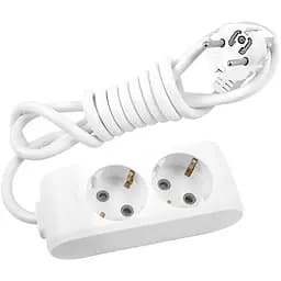 Сетевой фильтр X-tendia с заземлением, 2 розетки, 5 м (WLTB04252GR-UA)