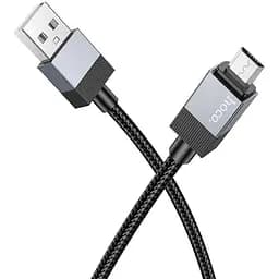 Кабель Hoco Micro USB Honorific charging data cable X110 1 м 2.4A