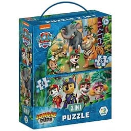 Пазл детский 2 в 1 DoDo Toys Приключения в джунглях 36 элементов (200572)