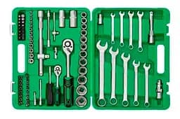 Набір ручного інструменту Intertool ET-6082SP 1/4" x 1/2" SemiPro у наборі 82 предмети - мініатюра 2